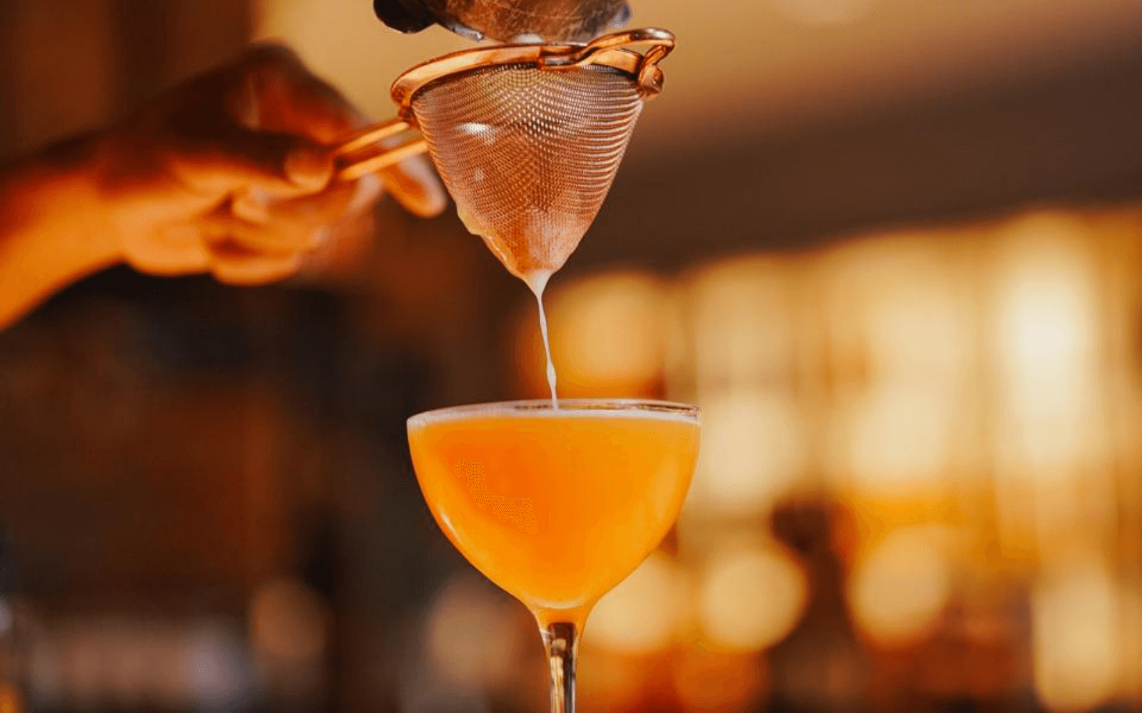 Coquetéis coloridos